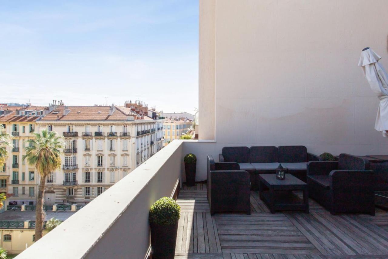 Bright Flat With An Exceptional Terrace At The Heart Of Nice - Welkeys Exterior foto